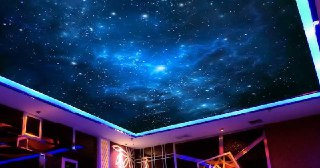 Натяжной потолок звездное небо Сибай, цена от 5220 руб.